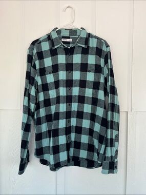 Sonoma men’s buffalo plaid button down